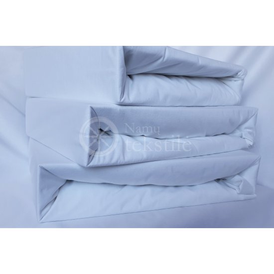 Waterproof cotton fitted sheets (white)